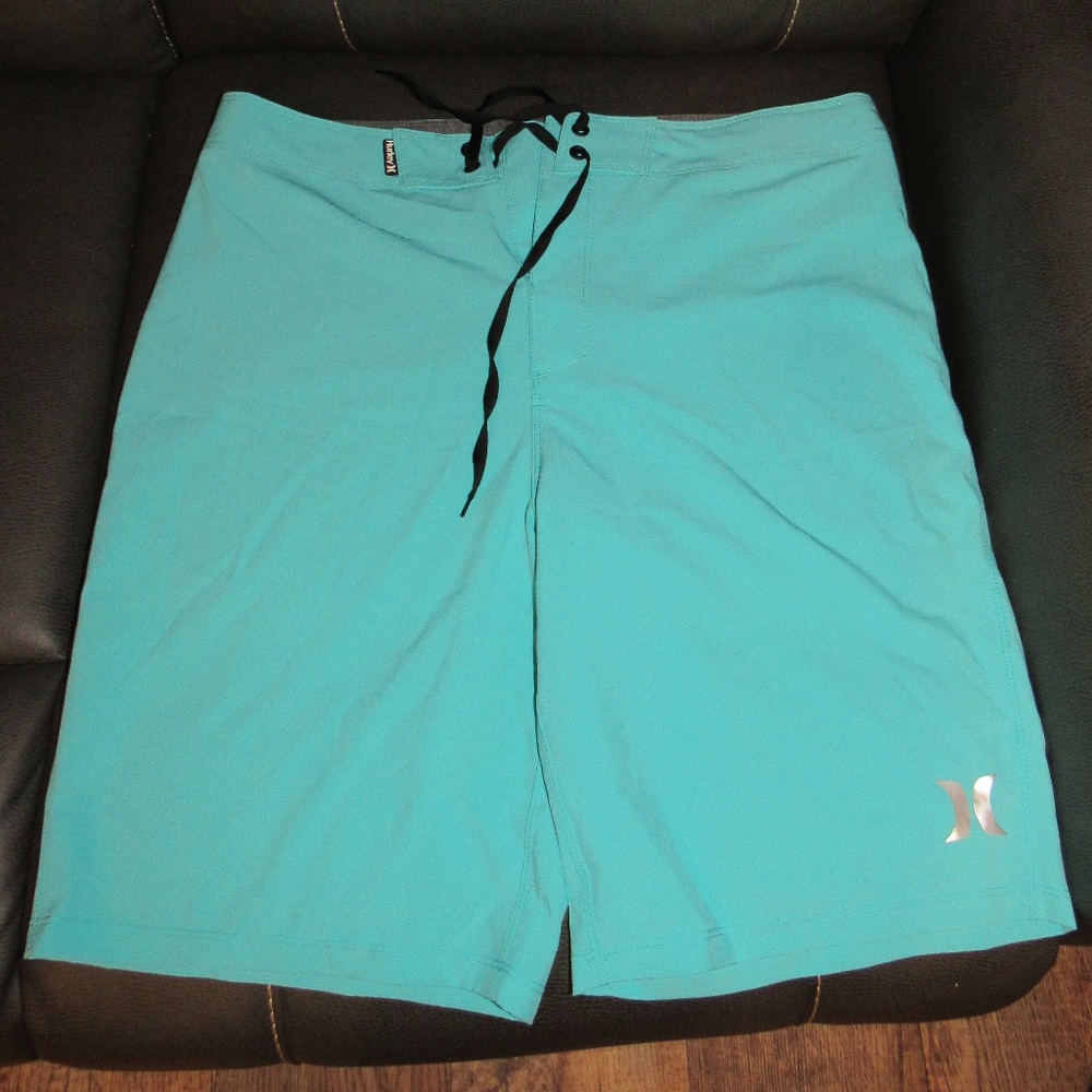 Men's Hurley Phantom Boardshorts Turquoise Size 32